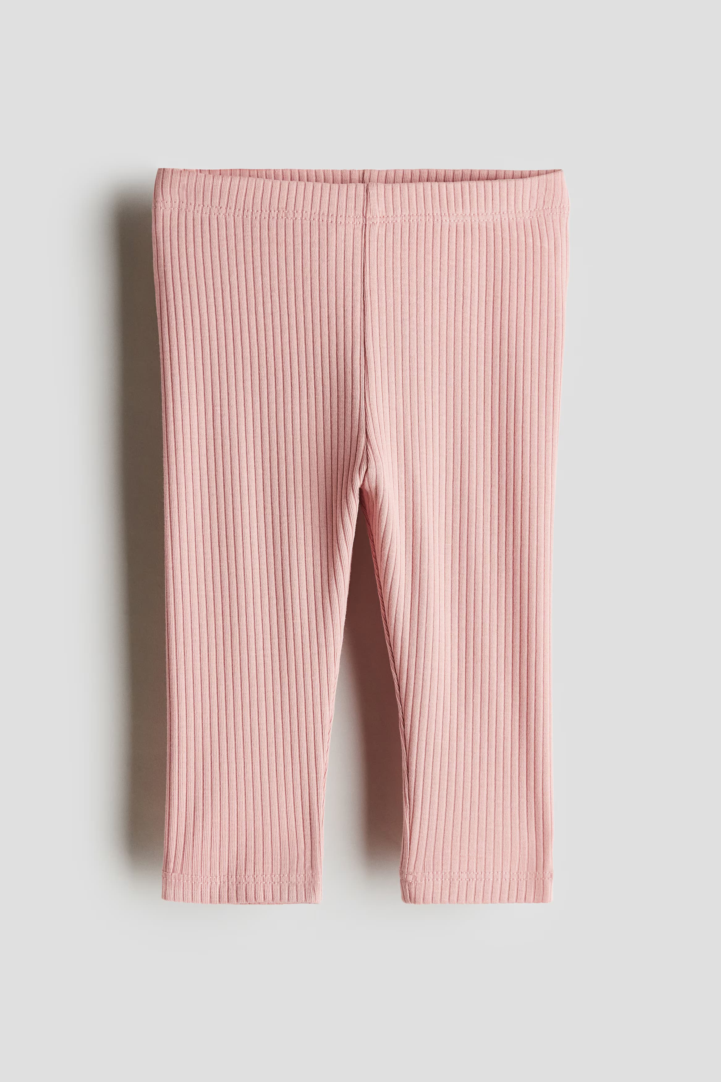 Ribbed Cotton Leggings
