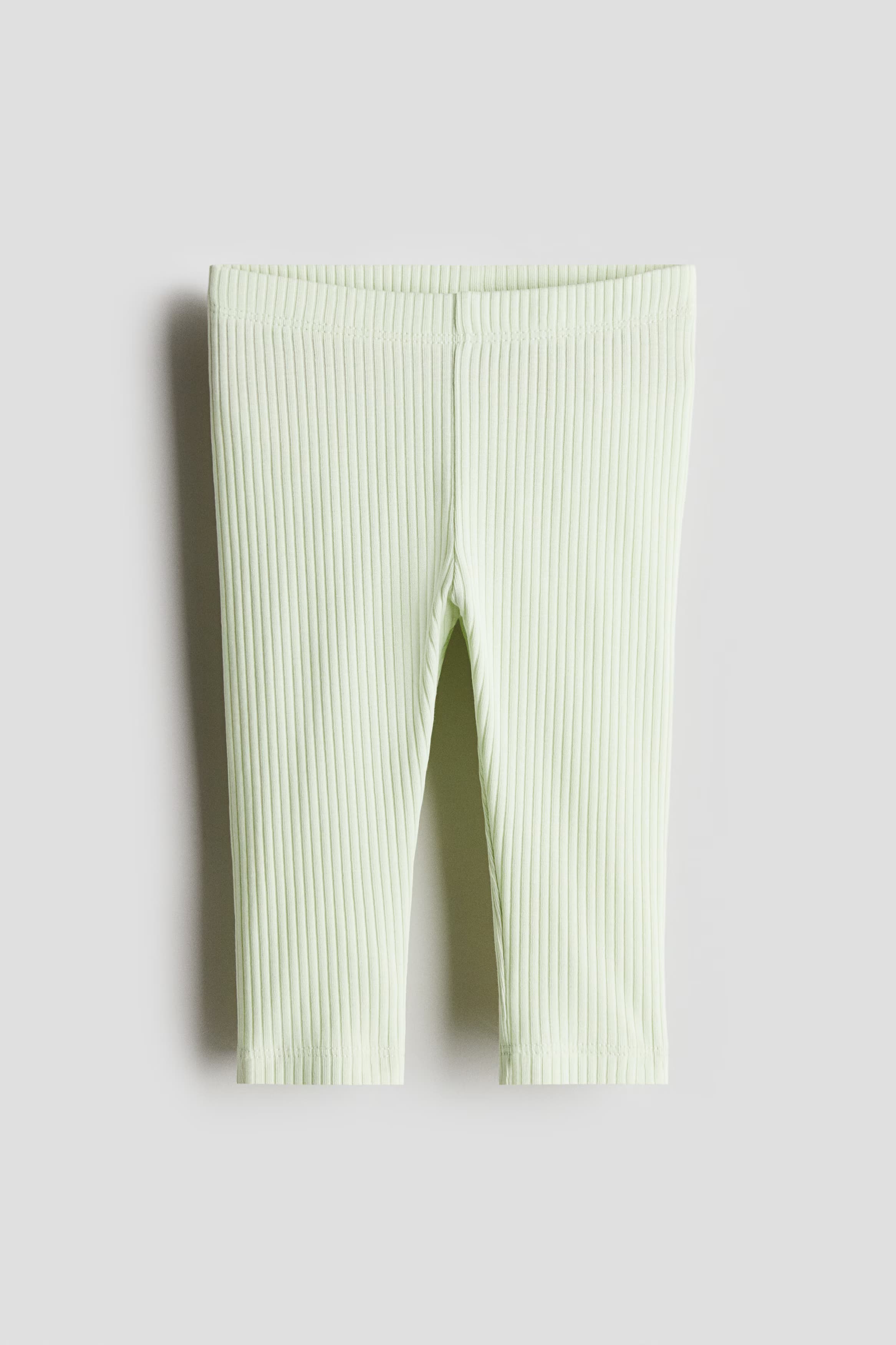 Ribbed Cotton Leggings