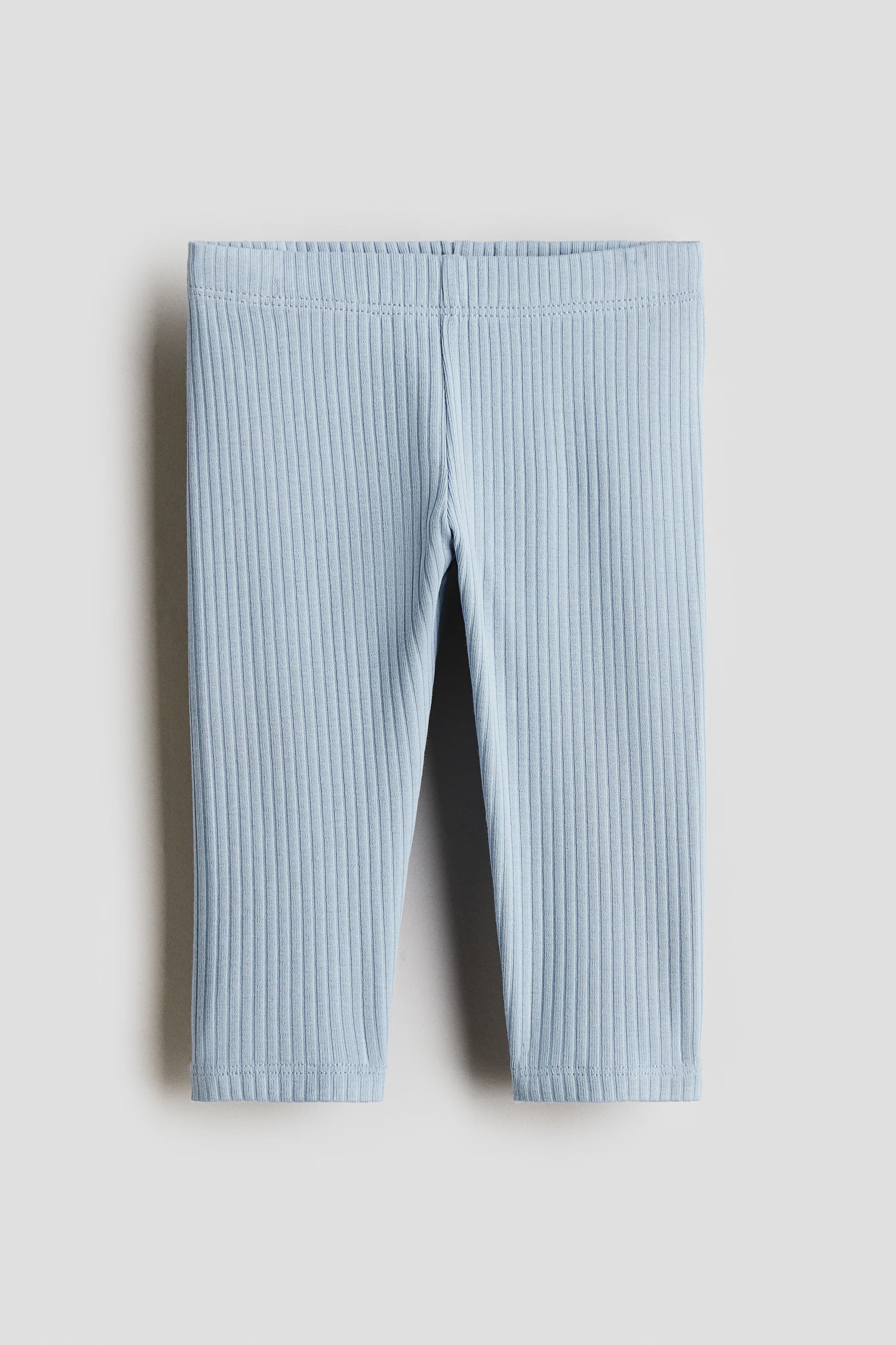 Ribbed Cotton Leggings