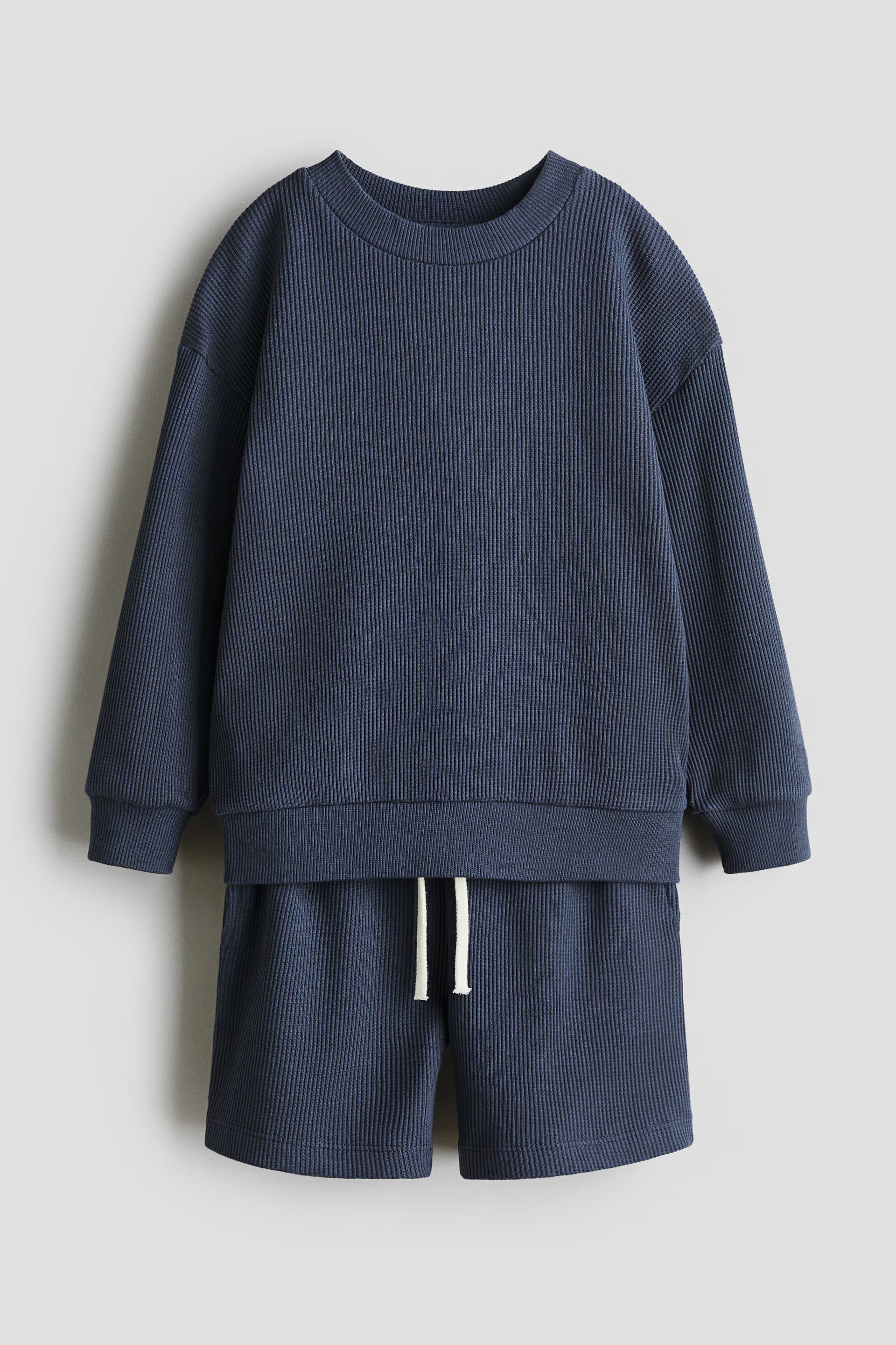 2-Piece Waffled Cotton Set